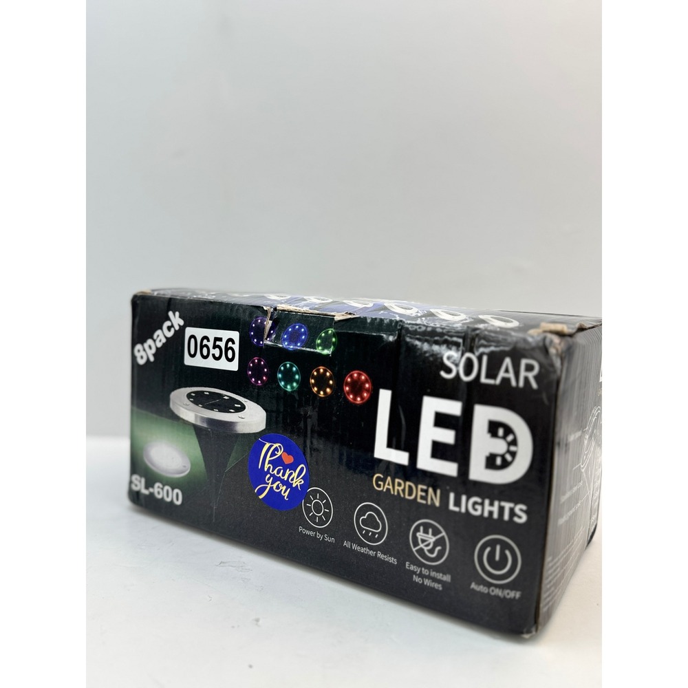 Solar LED Garden Lights Home 8 Pack Multi-Color - Picture 2 of 3